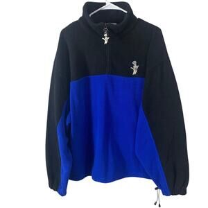 Vintage Pillsbury Doughboy Fleece Pullover Jacket Advanced Textiles Men Large